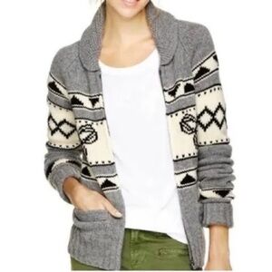 TNA Aritzia Lambswool Full Zip Women's Sweater Cardigan Sz XS